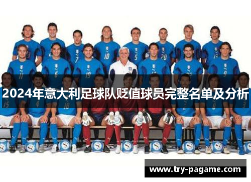 2024年意大利足球队贬值球员完整名单及分析